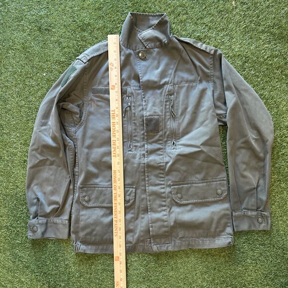 VINTAGE ARMY MILITARY Green COAT JACKET MENS 96 M 7080/9000 WAREIN LILLE 1988 - Picture 2 of 16